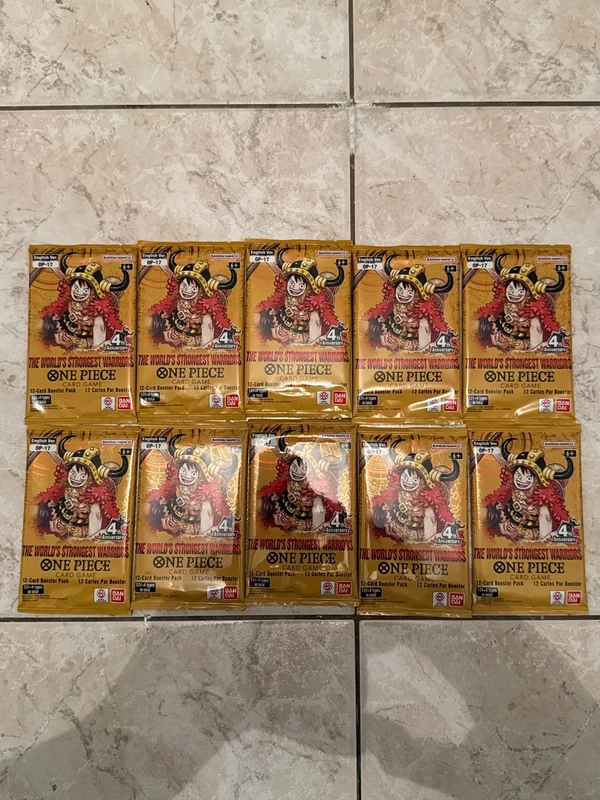 Lot de 10 booster OP17 Anglais (EN)