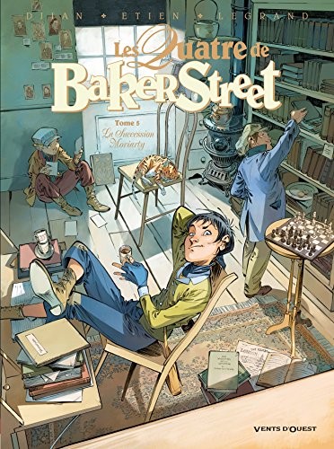 Les Quatre de Baker Street 5/La succession Mor... di Djian, Jean-Blaise Rilegato