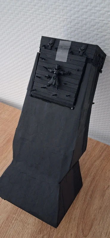 Tour de siège Warhammer faite maison (custom Elfes Noirs)