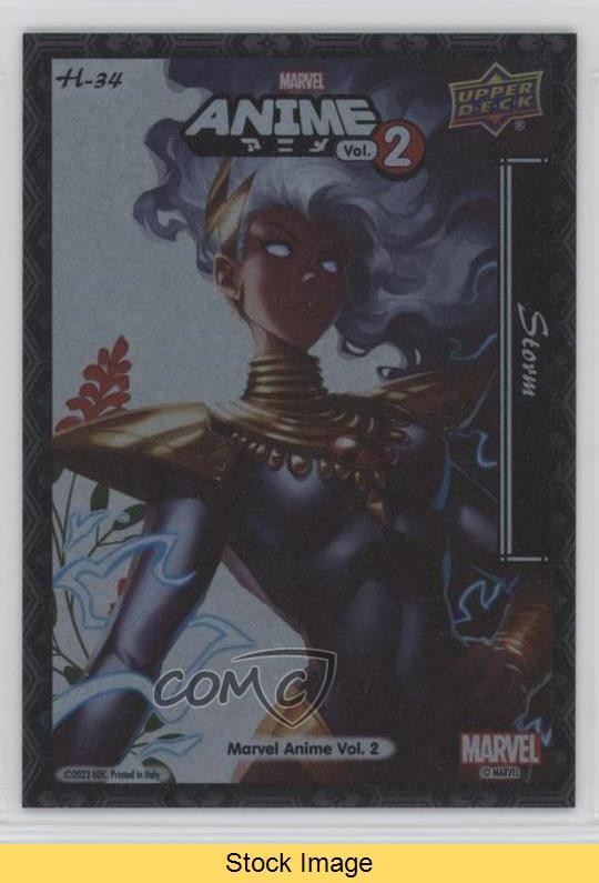2023 Upper Deck Marvel Anime Vol 2 Hanafuda SP Storm #H-34 READ 1q9k