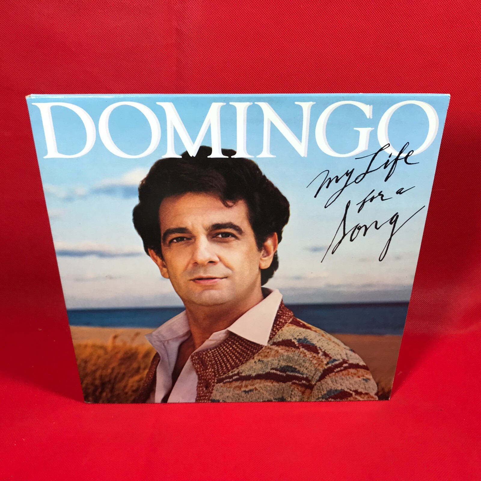 PLACIDO DOMINGO My Life For A Song 1983 Dutch vinyl LP gatefold Besame Mucho