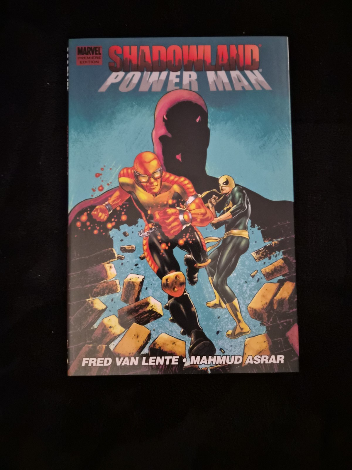 Shadowland: Power Man (Marvel Comics HC) copertina rigida Van Lente Asrar