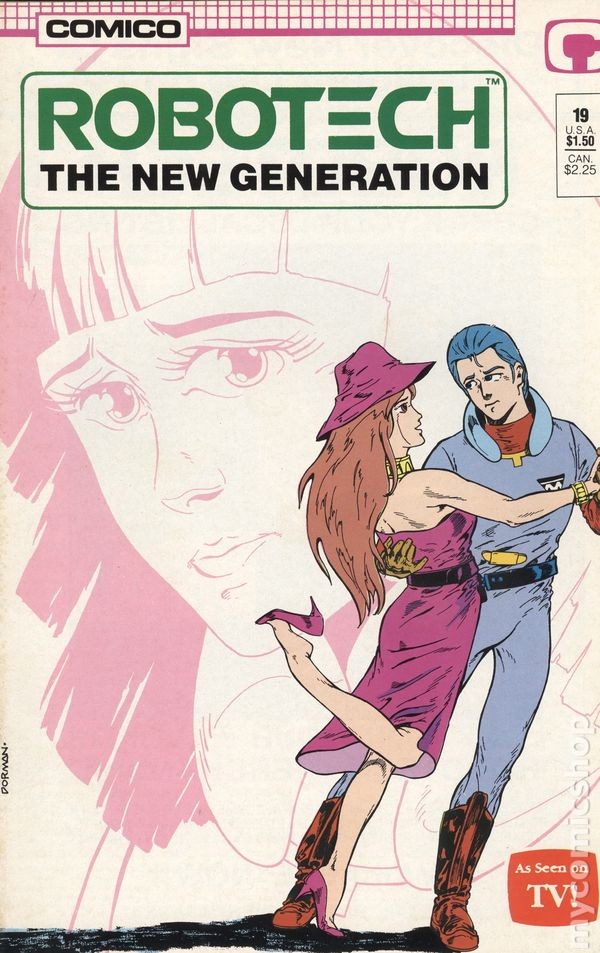 Robotech La Nuova Generazione #19 VF 8.0 1987 Immagine Stock