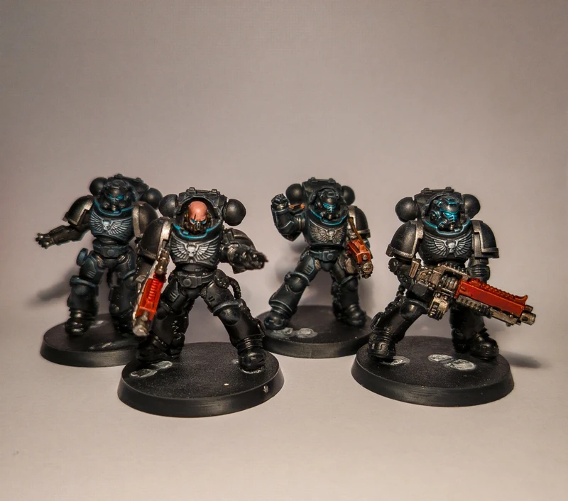 Heavy intercessors peinture à finir 40k