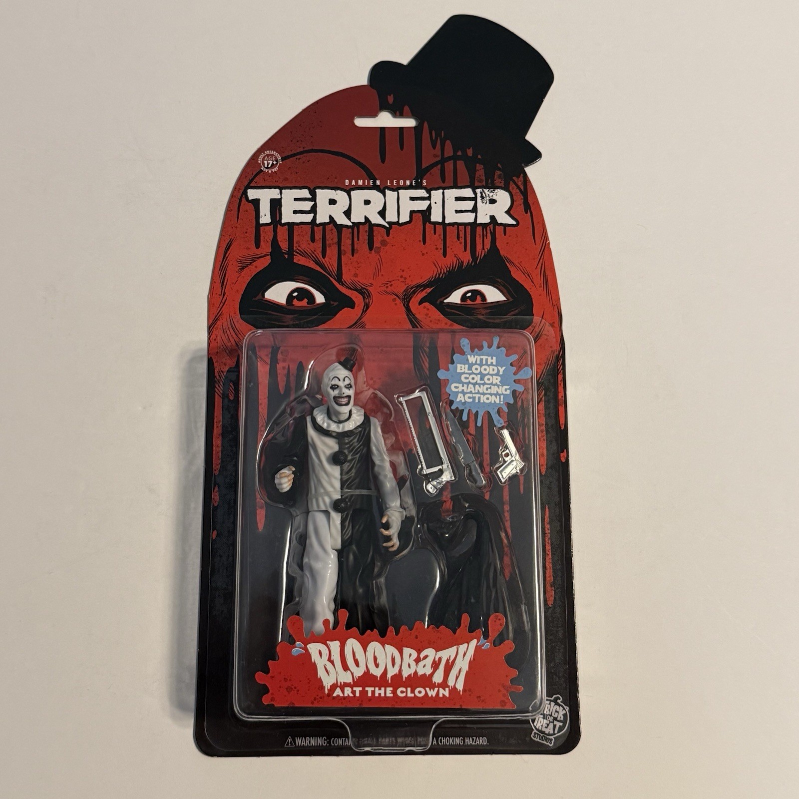 Trick or Treat Studios - Modellino Terrifier Art the Clown Bloodbath 5"