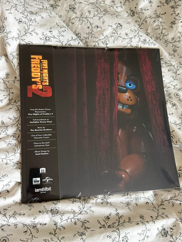 Five Nights At Freddy's 2 Soundtrack Vinyl Faztalker Green