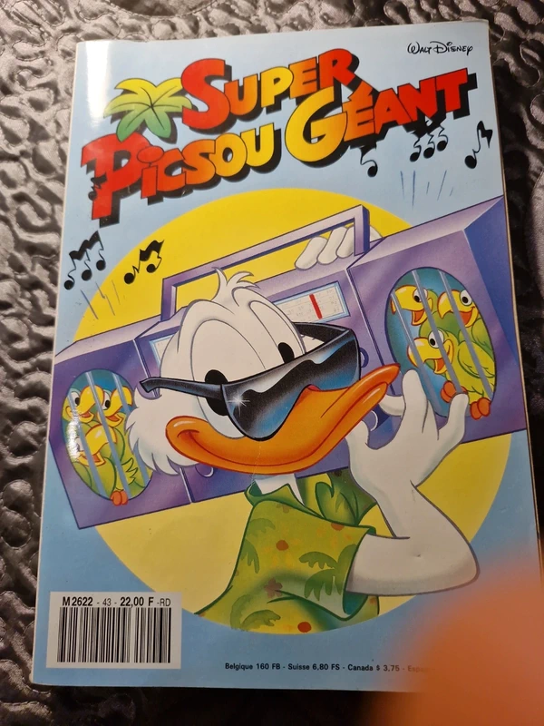 super picsou géant n° 43 - août 1991