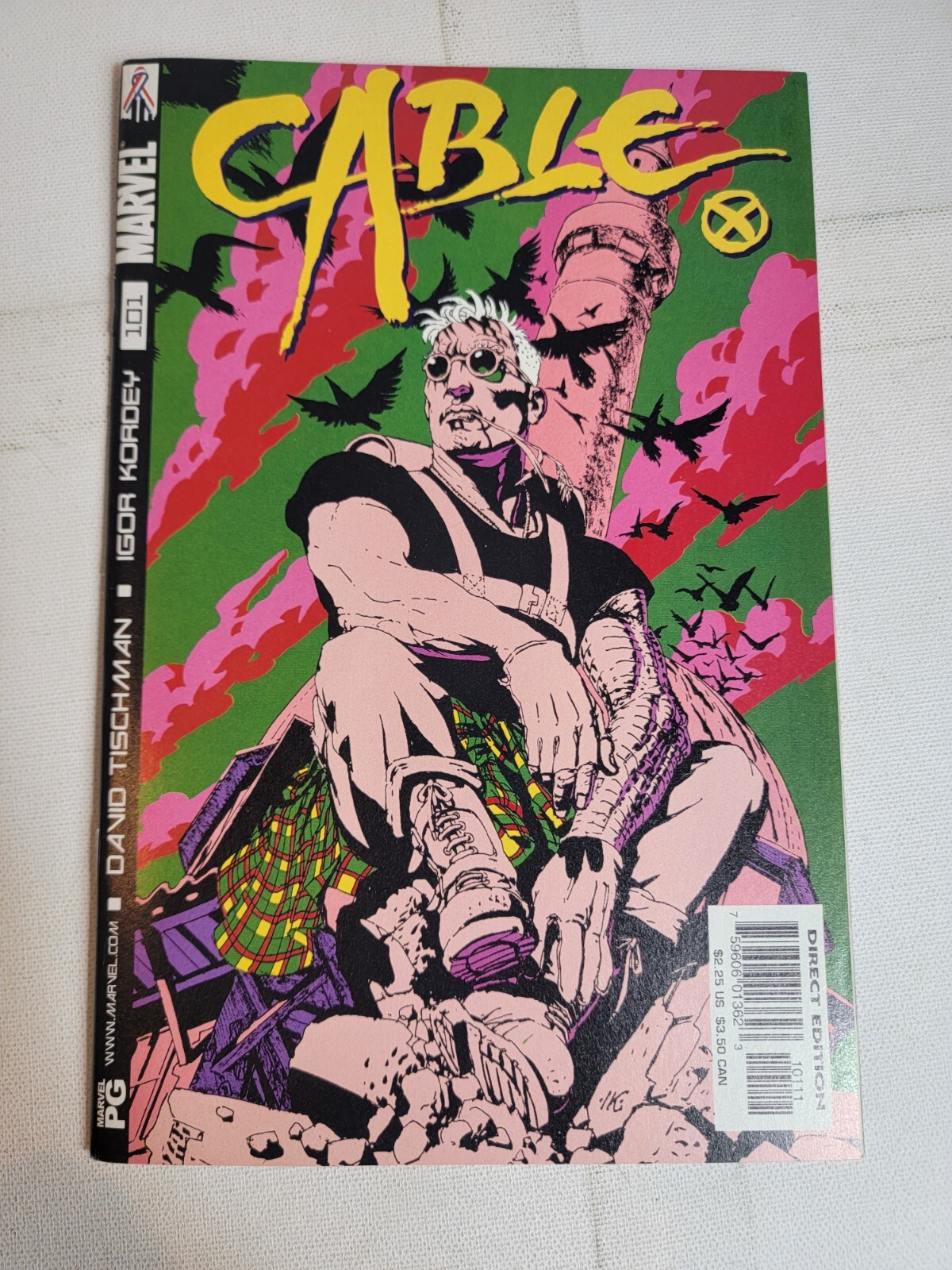 Fumetto Marvel Comics Cable #101 Kordey Tischman