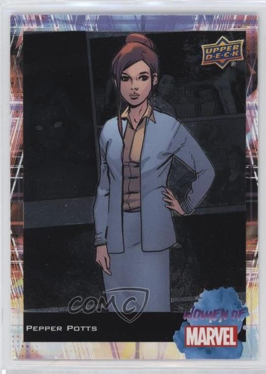 2024 Upper Deck Donne della Marvel Pepper Potts #50 4et