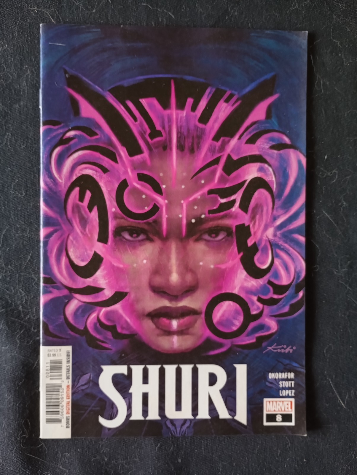 SHURI, marvel #8 luglio 2019, nrmnt 
