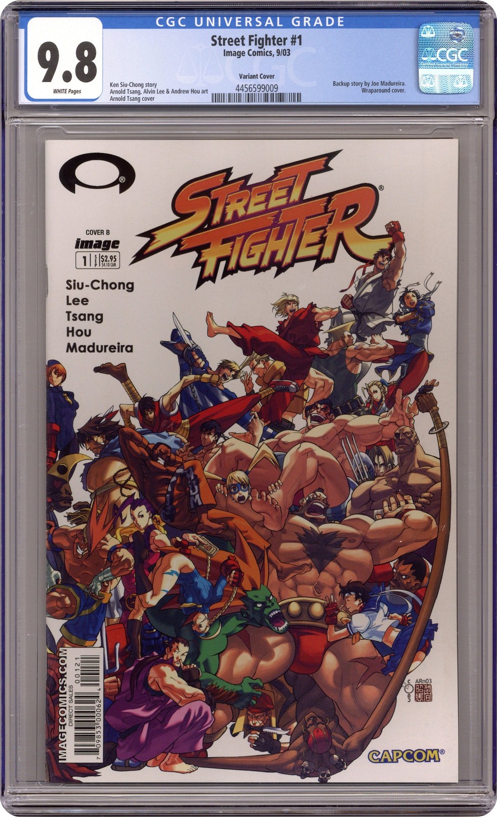 Street Fighter 1B Tsang Variant CGC 9.8 2003 4456599009