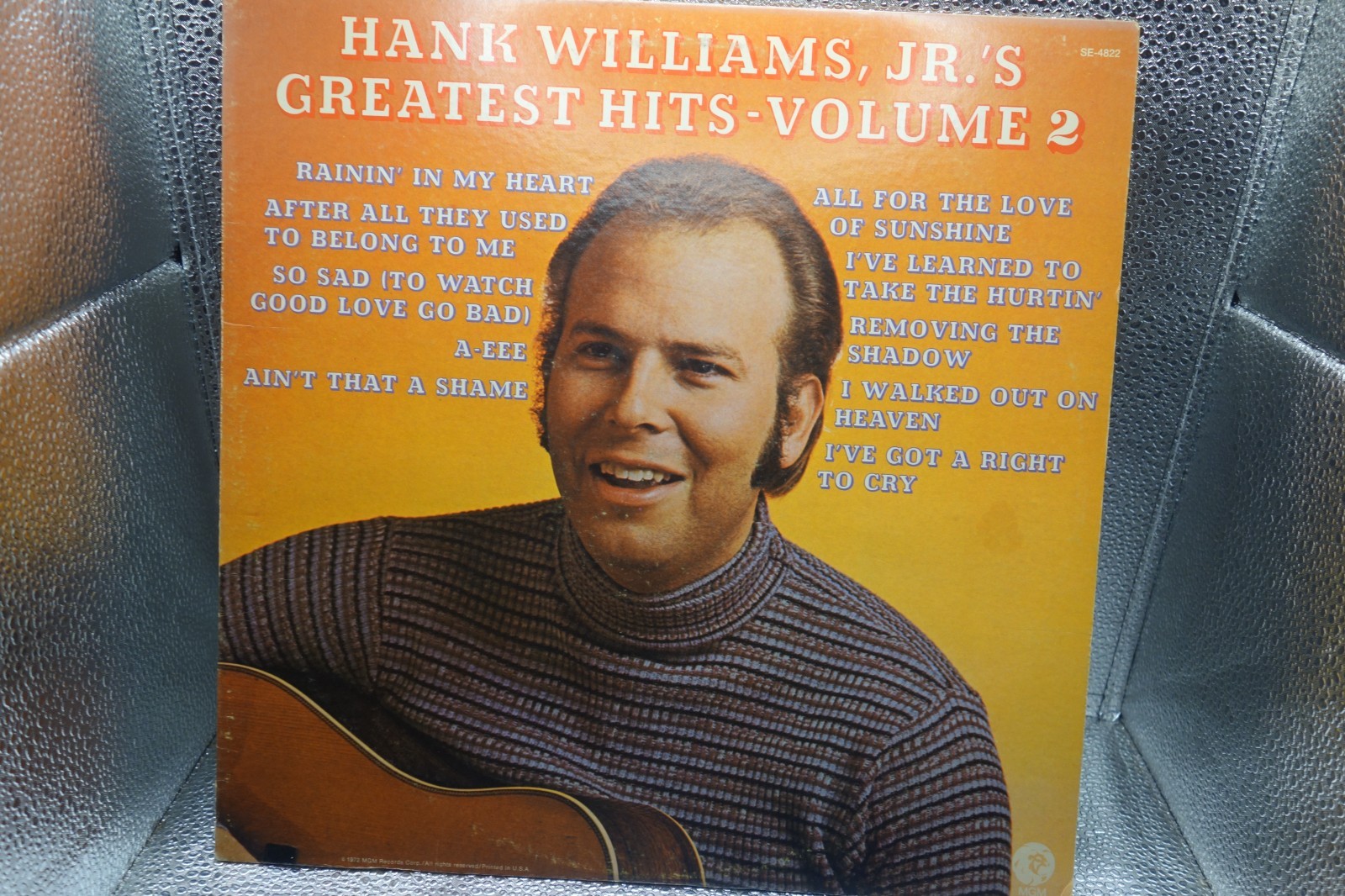 Hank Williams, Jr. Greatest Hits Volume 2 LP Vinyl MGM Records SE-4822