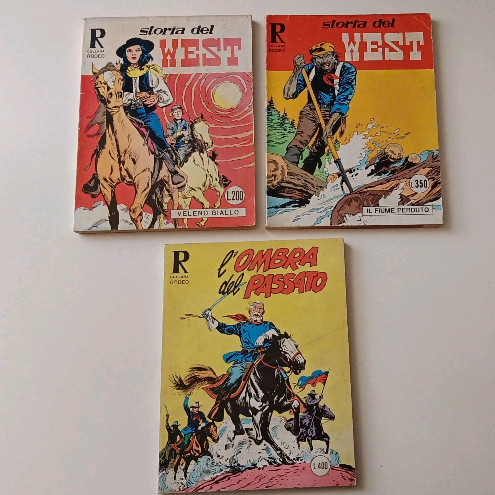 Collana Rodeo n. 56-107-133.