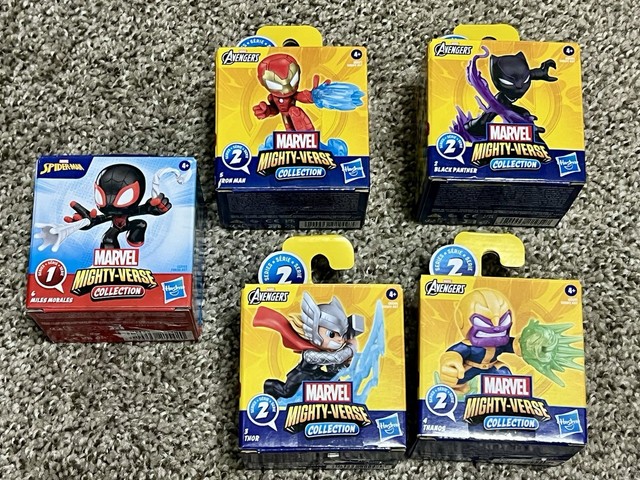 Marvel Mighty-Verse Collezione SCEGLI TU Figurine Serie 1 e 2 Hasbro NUOVE con scatola