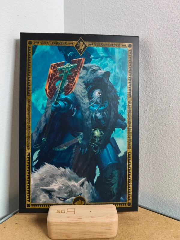 Warhammer 40k - Space wolves V10 - carte de profil