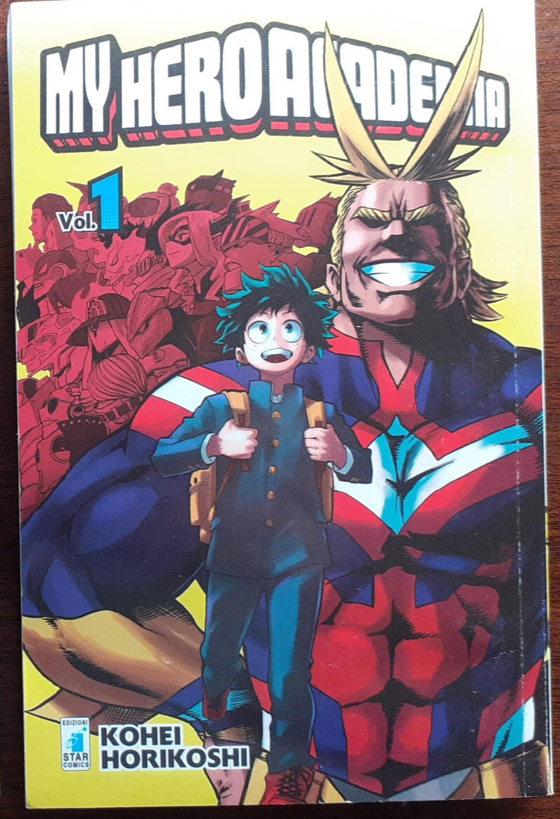 STAR COMICS MY HERO ACADEMIA 1 PRIMA EDIZIONE 2016 EDIZIONE FUMETTERIA