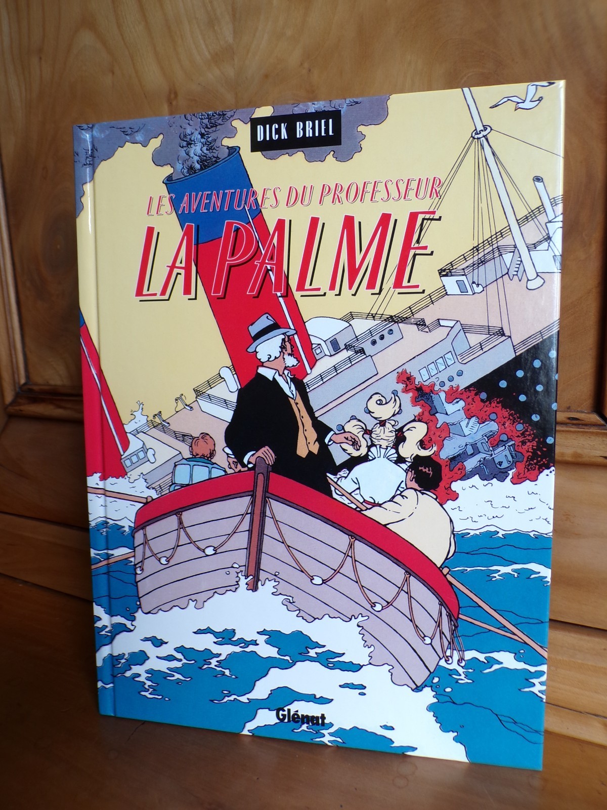 LES AVENTURES DU PROFESSEUR LA PALME - Dick Briel - INTÉGRALE 1999 - COMME NEUF