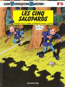 DUPUIS Les Tuniques Bleues  Les Cinq Salopards (French) 21 by Calvin 2017