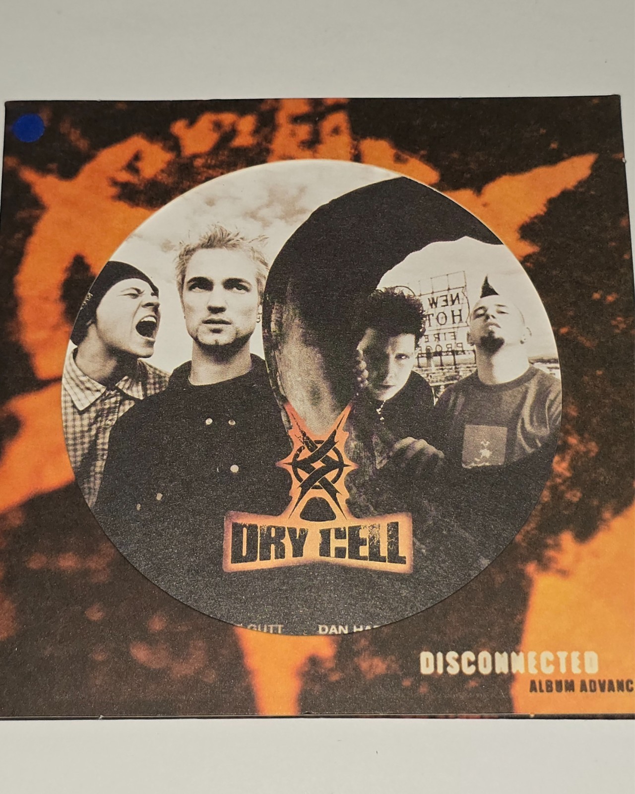 DRY CELL DISCONNECTED ADVANCE CD 2002 PROMO NU METAL ALTERNATIVE WB RECORDS STP