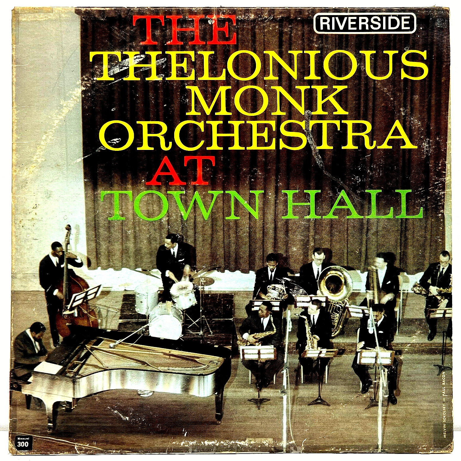 Thelonious Monk Orchestra At Town Hall 1959 Vinyl Riverside Records 1st Prs