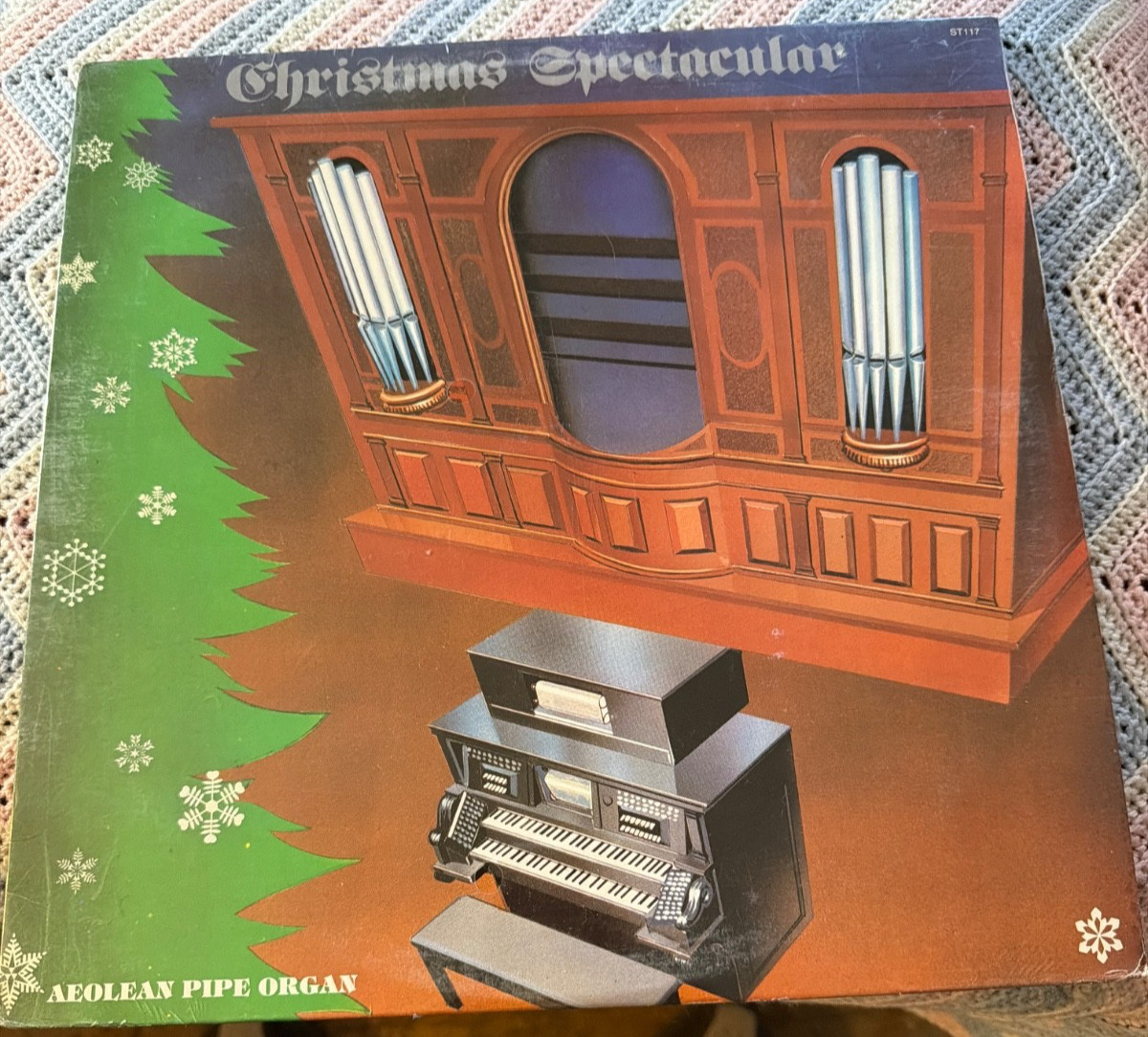 Cheistmas Spectacular Aeolean Pipe Organ by Alan Horsey vinyl Lp record new 