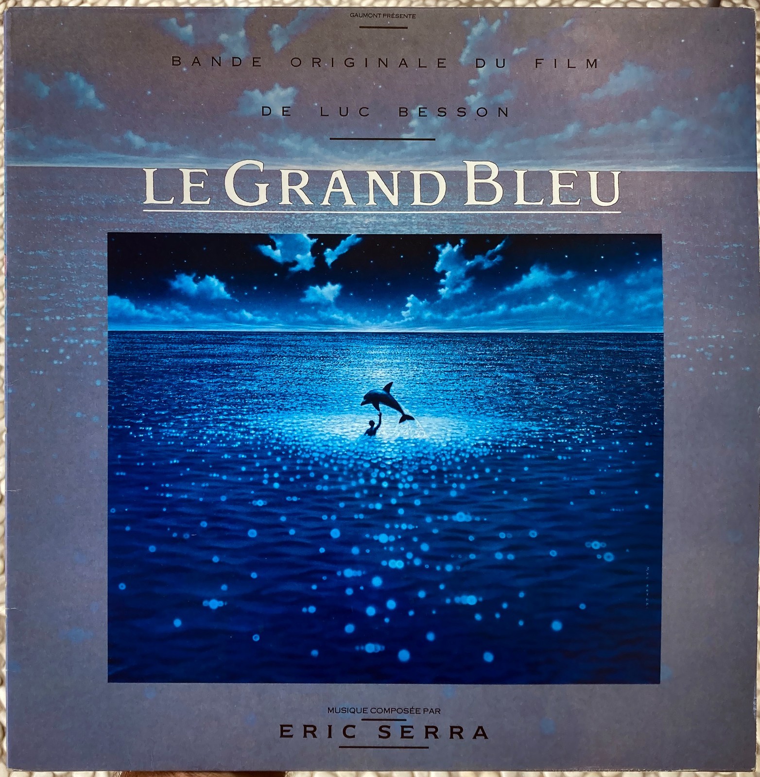 33t B.O.F. - Le Grand Bleu - Eric Serra - OST - LP - 1988