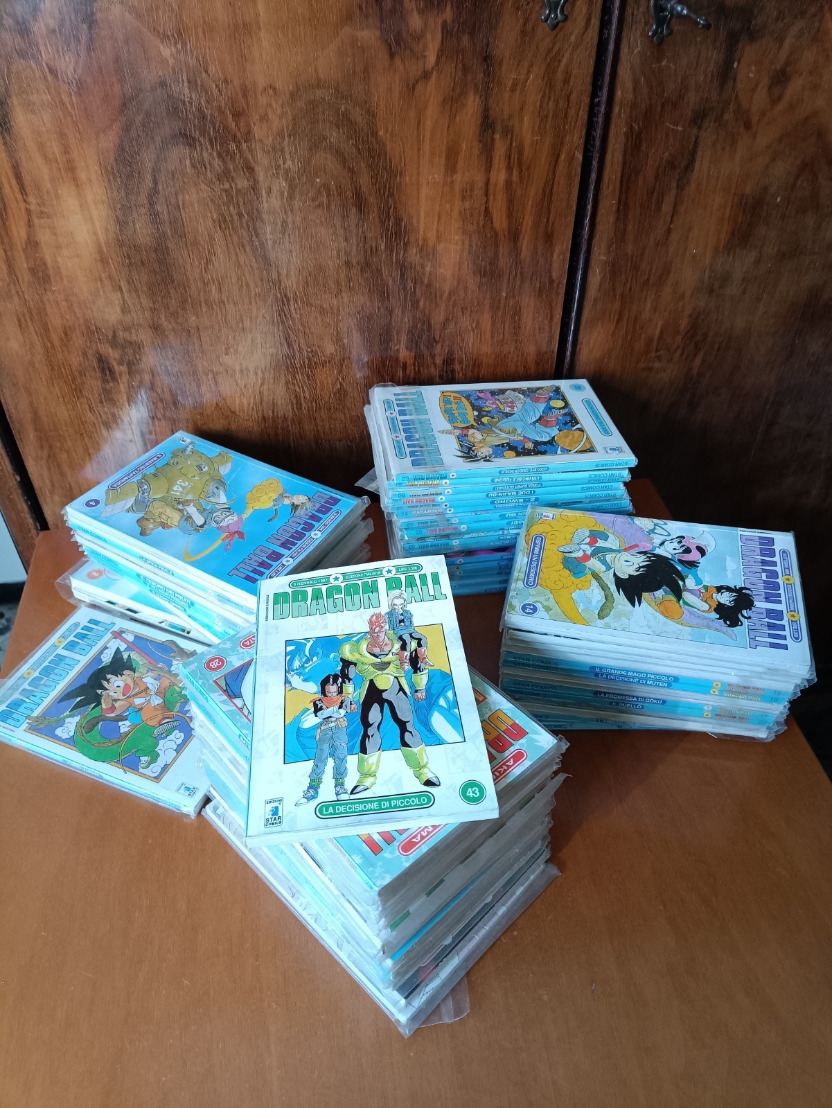 DRAGON BALL SERIE COMPLETA 1/62 PRIMA EDIZIONE STAR COMICS MANGA SERIE AZZURRA