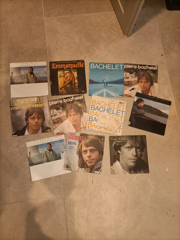 Pierre Bachelet vinyles