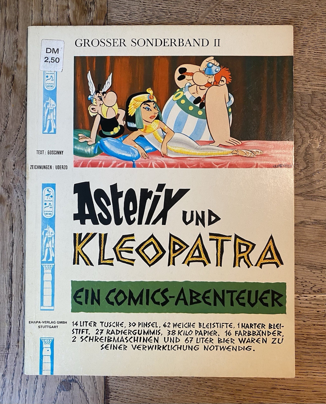 Asterix n.2 - Cleopatra - SC vera prima edizione (senza prezzo)