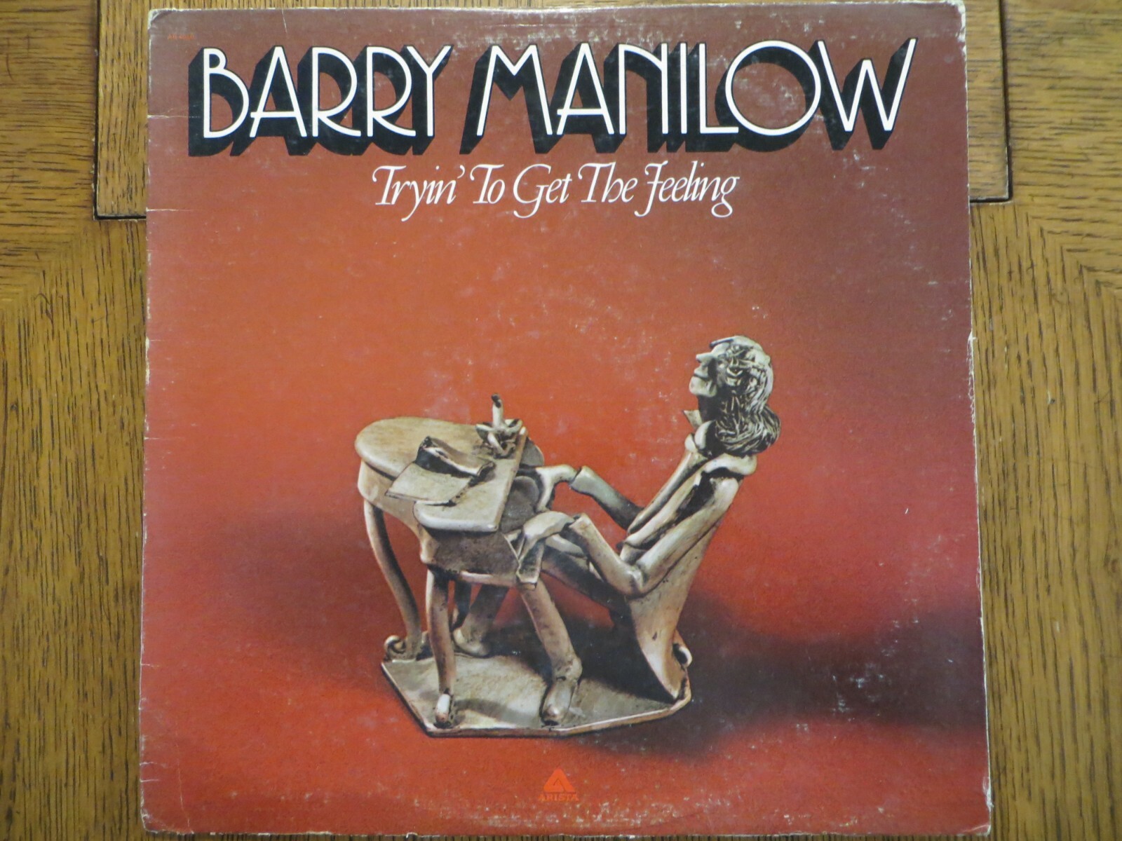 Barry Manilow – Tryin' To Get The Feeling - 1975 - Arista AB 4060 Vinyl LP VG/F!
