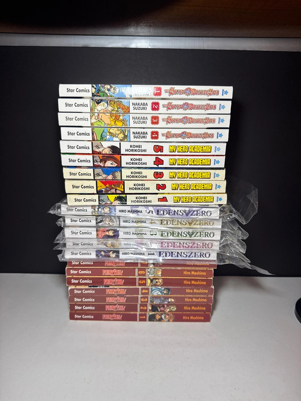 Lotto di manga in sequenza💕📚