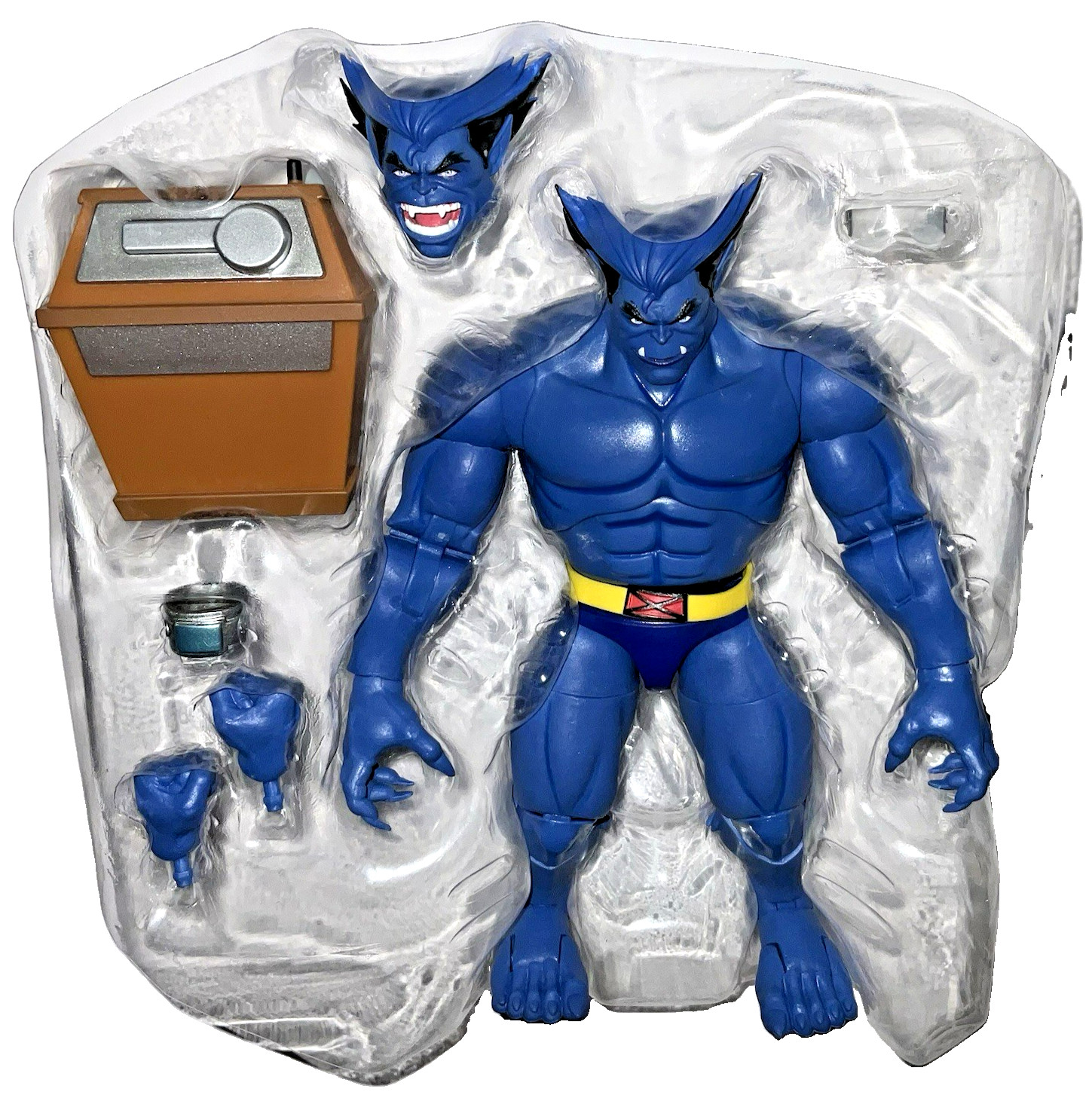 Marvel Legends MARVEL'S BEAST 6" Figura XMEN Retro '97 Serie Animata Cartoni Animati