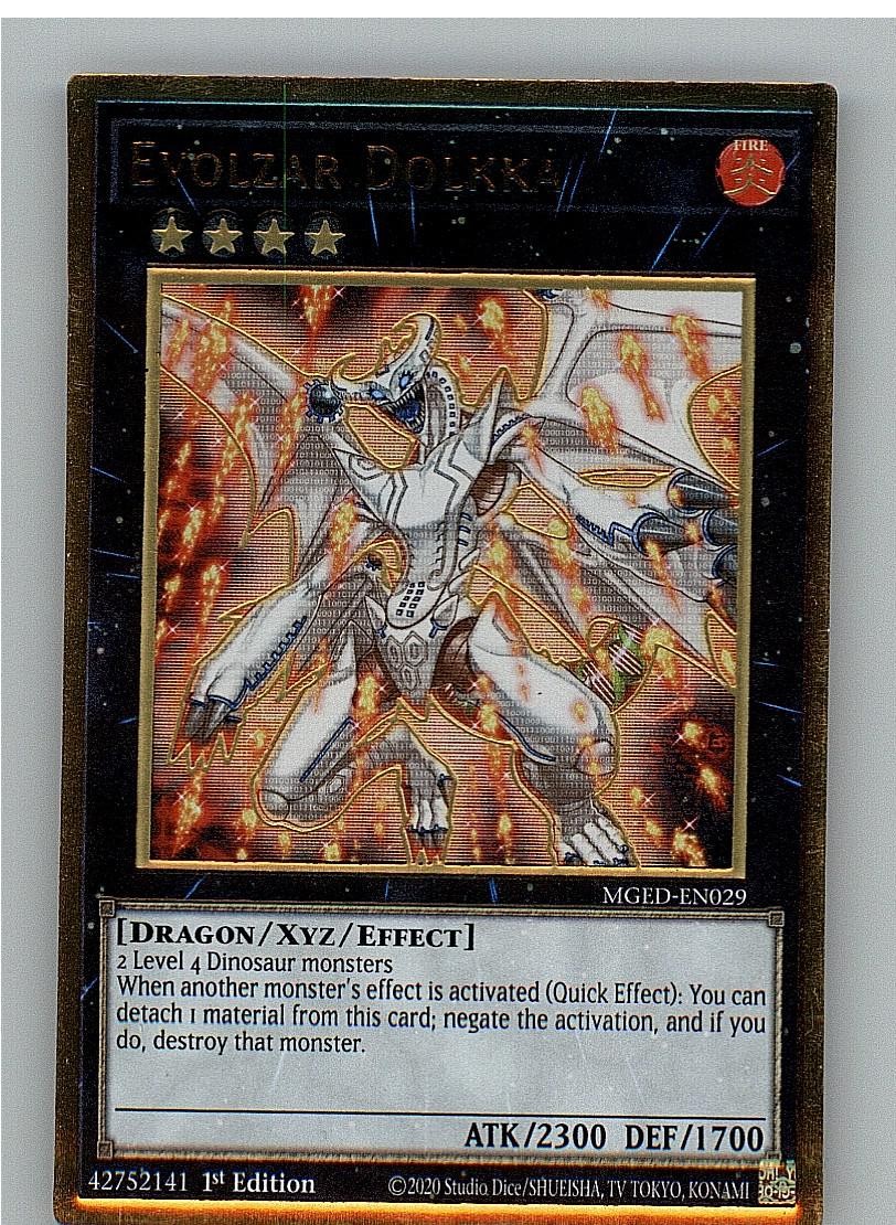 Evolzar Dolkka MGED-EN029 Oro Massimo: El Dorado Yu-Gi-Oh 1° Edizione LP