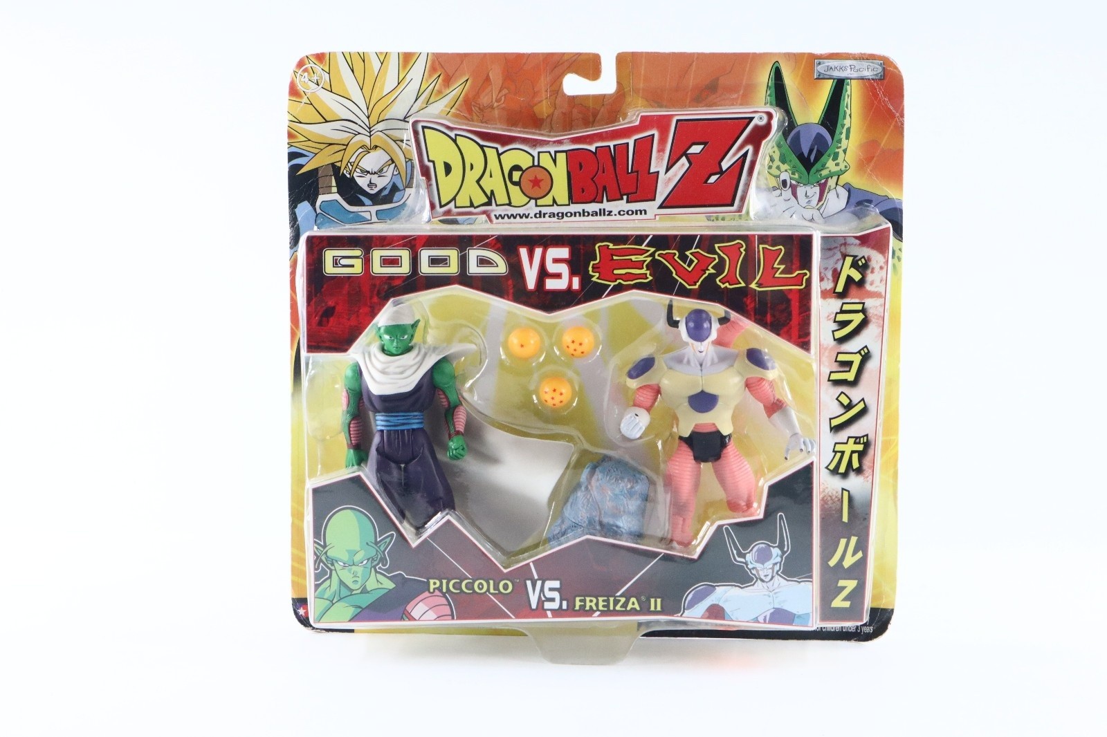 Dragon Ball Z Good Vs Evil Piccolo Freiza 2 2003 Jakks DragonBall Z New Sealed