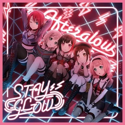 CD anime "BanG Dream!" Afterglow / STAY GLOW [edizione limitata con merce]