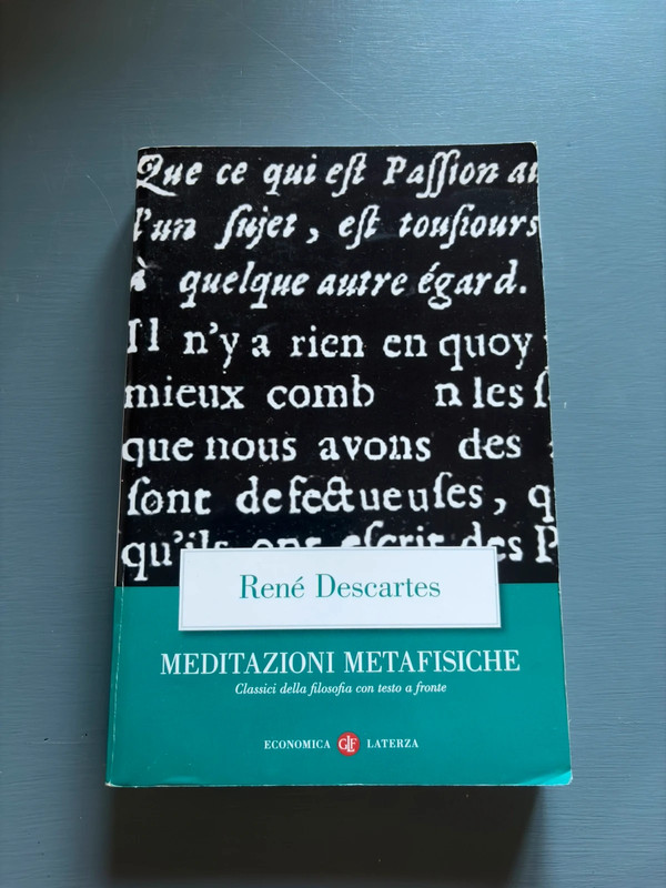 Meditazioni Metafisiche René Descartes