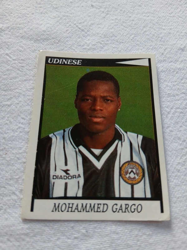 Gargo Udinese figurina crva