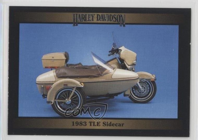 Harley-Davidson Serie 1 1983 Electra Glide 1992 con sidecar TLE #67 0S5