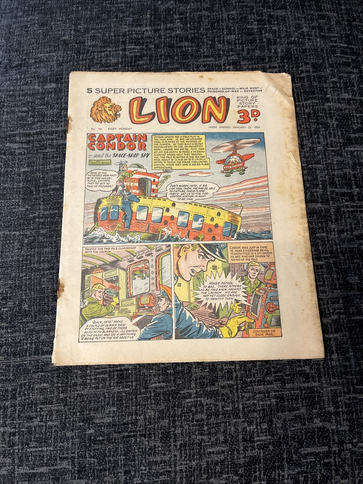 Lion Comic - No 101 - 23 January 1954