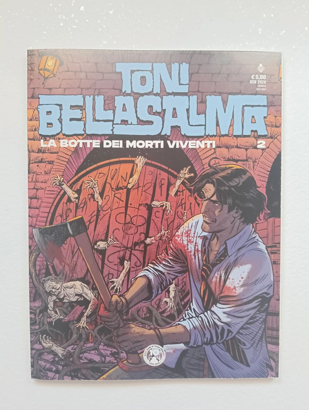 Fumetto Toni Bellasalma n.2 "La botte dei morti viventi" Variant nuovo