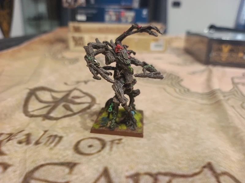 Warhammer Old Word Wood Elves Treeman painted