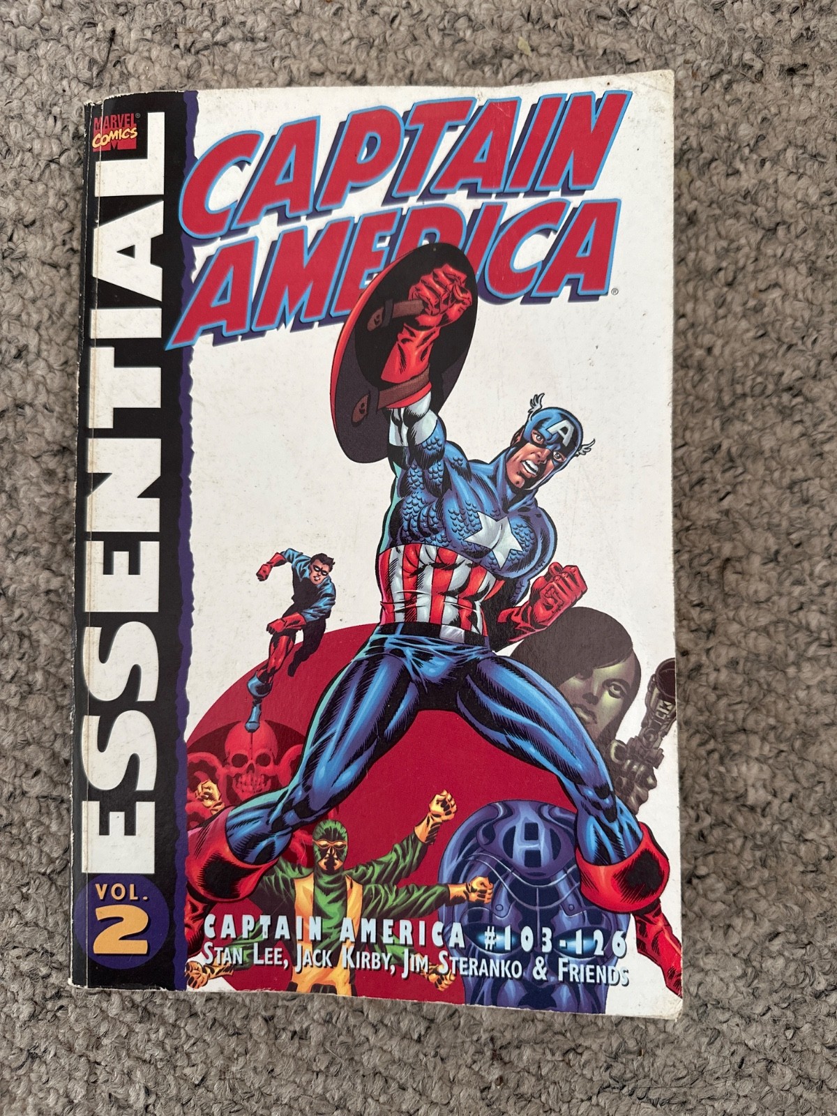 Captain America Marvel Essential Vol 2 Stan Lee Jack Kirby 