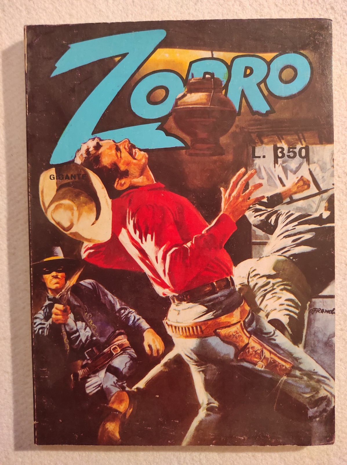 ZORRO GIGANTE N. 7 - EDITORE CERRETTI 1976 - OTTIMO