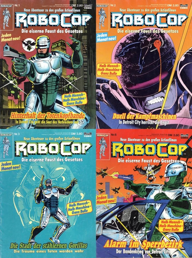 RoboCop 1-3+6 (Z1), Bastei