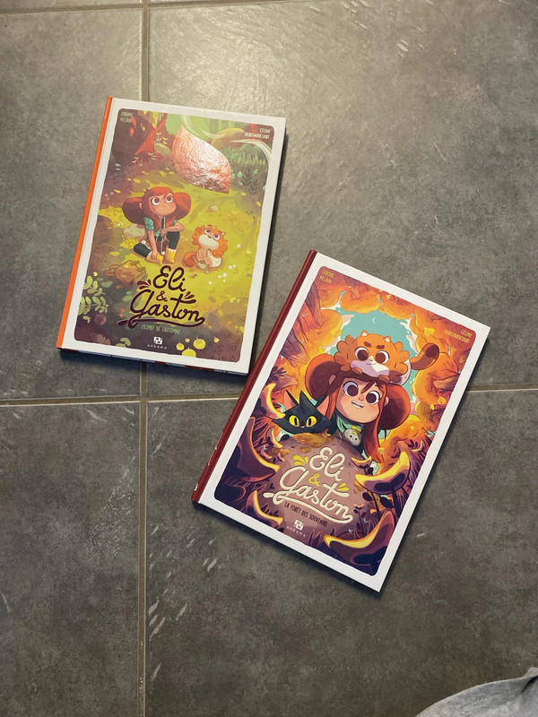 Bd « Ellie et Gaston » 1 & 2