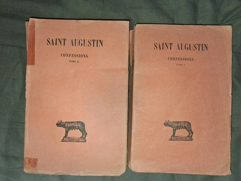 Saint Augustin, Confessions, 2 volumes