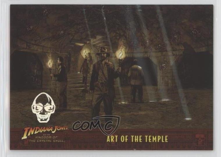 2008 Indiana Jones e il Regno del Teschio di Cristallo Parallelo /350 Art Temple 1j8