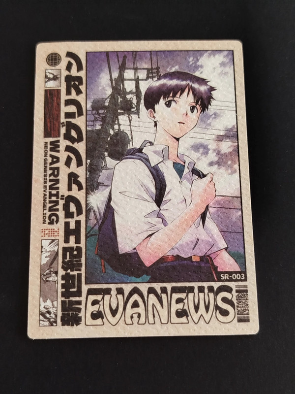 Carte SR-003 Neon Genesis Evangelion