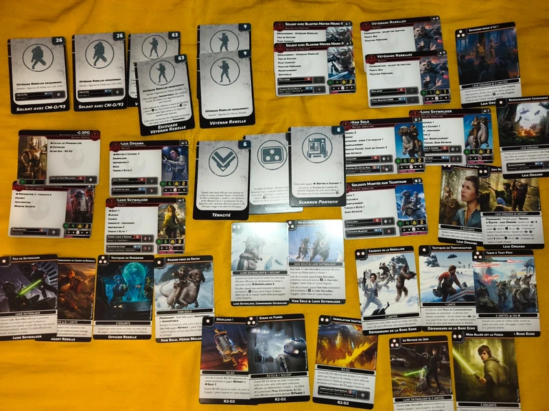 Star wars Legion rebeldes Frances