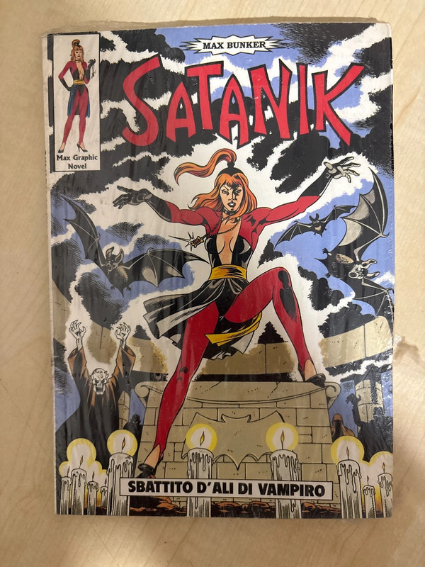Satanik sbattito d’ali di Vampiro